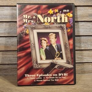 🔥 Mr and Mrs North dvd 3 Episodes Vintage Classic TV Show